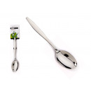 stainless steel spoon oval handle