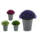 vaso di fiori grigio ptos mini assortito 4 colori