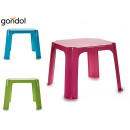 Kindertisch aus Kunststoff, Farben 3 mal sortiert