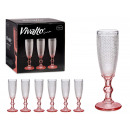 pink cava dotted cup