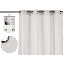 sheer curtain white 140x260 cm