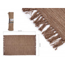 dywan bawełniany brązowy 80x120cm