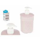 plastic dispenser bath 580ml pink