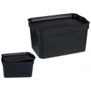 plastic box with lid 2.3l anthracite