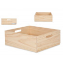 closed wooden box 40 x 35 cm