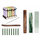 30 incense sticks tube holder assorted