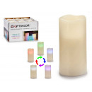 color changing led candle 15cm