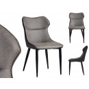gray sloping back chair