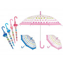 ombrello per bambini a pois colorati assortito