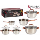 stainless steel cookware 5 pieces ef