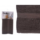 towel smooth 90x150 gray color