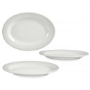 plate white oval