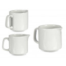 white porcelain milk jug 150ml