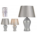 ceramic silver concave lamp