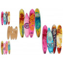 surfboard wall silhouette 60cm, 2 times assorted