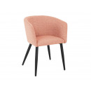 clare pink armchair