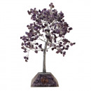 wholesale Decoration: Gemstone Tree with Orgonite Base - 320 Stones - Am