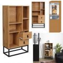 wholesale Decoration: Abbott Wood and Metal Library