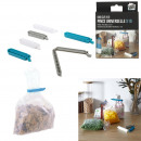 wholesale Pet supplies: Firm clamp bag x10, 1-fold assorted