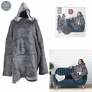 groothandel Kleding & Fashion: grijze sherpa interieur hoodie