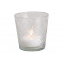 Crystal Lustre Glass Lamp Transparent (B