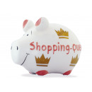 Savingsbox KCG Kleinschwein, Shopping Queen, aus K