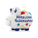 Savingsbox KCG Mittelschwein, Herzlichen Glückwuns