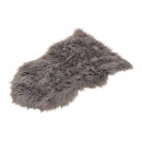 wholesale Decoration: Faux fur gray (W / H) 80x50cm