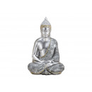 Buddha realizzato in poli argento (L / A / P) 23x3