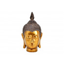 Testa di Buddha in polioro (L/A/P) 13x24x13 cm