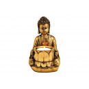 portacandele Buddha realizzato in polioro (L/A/P) 