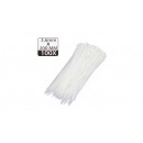 Cable ties 3.6 x 200 mm 100 pieces white