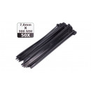 Cable ties 7.8 x 300 mm 50 pieces black