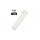 Cable ties 7.8 x 450 mm 50 pieces white