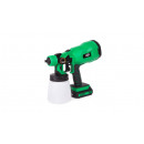 Cordless paint sprayer 20V 2000 mAh