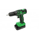 Battery drill 20V 1.3 Ah li-ion 2-speed