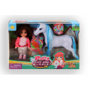 Patty Puppe mit Pferd und Zubehör