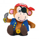 Laber Pirate Monkey 'Jack', beleértve az e