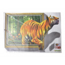 Fali -Tattoo, tigris, 100x70cm, karton vissza