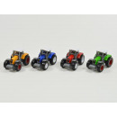 wholesale Toys: Metal tractor, without drive, 4-way assorted, Fen