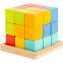 3D puzzle kocka geometriai alakzatok, 7 rész, 6x6