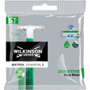 Wilkinson Extra2 Sensitive 5-pack disposable razor