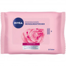 Nivea Visage cleaning wipes 25 rose water