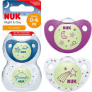 NUK Night & Day Silicone Size 1 0-6month
