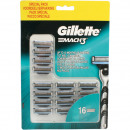 Gillette Mach3 16 blades (4x4 blades)