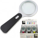 LED magnifying glass, different colors in the Disp