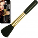 Cosmetic brush black / gold 12,5 x 2,5 cm Luxury