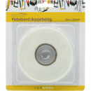 Adhesive tape double sided extra long 5m x 20mm on