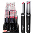 Kosmetik Lippenstift rot & pink 75er Tray, 12 Farb