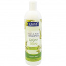 Tusfürdő Elina med 500ml Hair & Body zöld olív